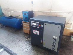 Винтовой компрессор<br/>FINI K-MAX 1510 и осушитель<br/>ATS DSI 240